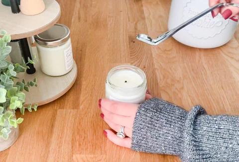 How to Properly Trim Candle Wicks to Prevent Soot Buildup